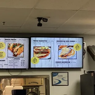 Menu as of 6/17/22