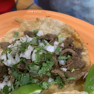 Steak tacos