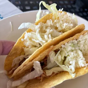 Tacos beef and chicken !!