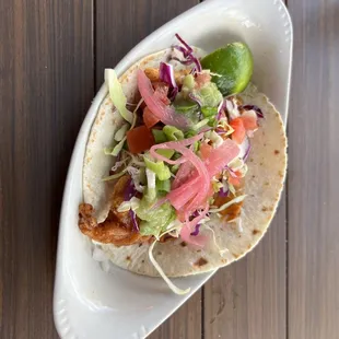 Baja fish tacos