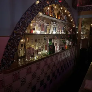 interior, sushi and sashimi