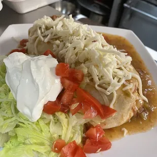 Smothered burritos