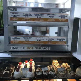 a variety of baked goods