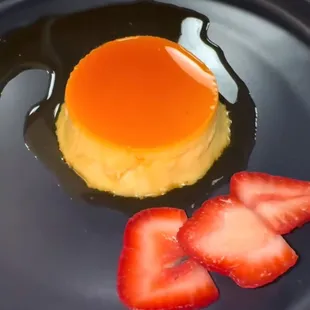 Cheese flan
