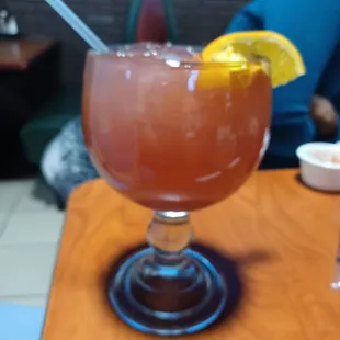 a close up of a drink in a glass