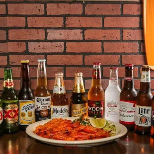 drink, pizza