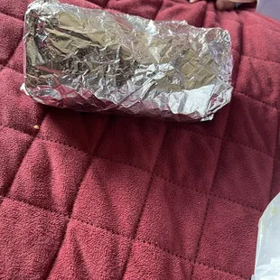 Bean and cheese burrito (Tiny) paid $7 for this to add rice ‍ el pollo loco is across the street. I would&apos;ve did better going there.