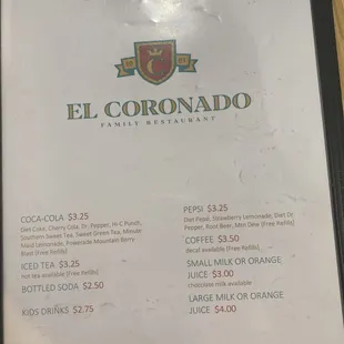 Drinks