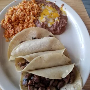 Carne asada tacos