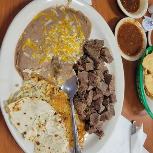 Lengua plate, fantastic!