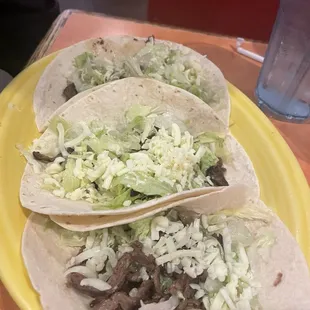 Steak tacos