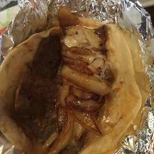 I didn't exactly know what to expect from a cheesesteak, but I'm glad I tried it! Delicious!