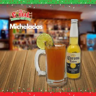 Happy Friday! Come try one of our House Micheladas!