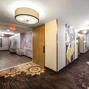 Hallway to the Tower Rooms