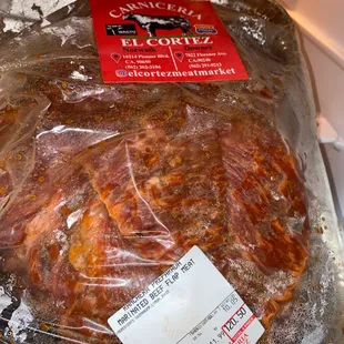 10lbs Flap meat/ carne ranchera
