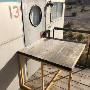 The door broke, this is the only way we could keep it shut over night.