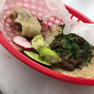 Carne asada tacos
