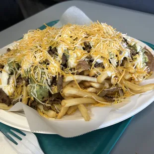 Carne Asada Fries $14.05 after the tax