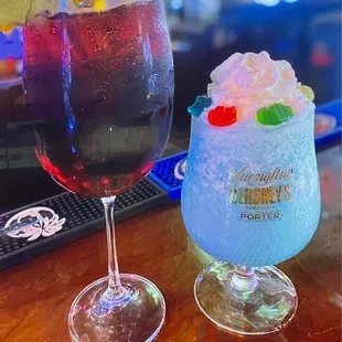 Cocktails and candy!