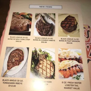 New mini menu 3/15/21