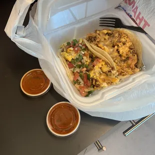 Breakfast tacos