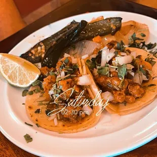 El Pastor Taco really good cute place definitely worth coming