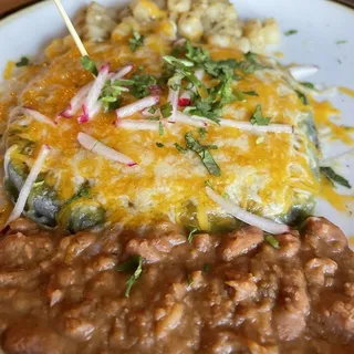 Stacked Enchilada Platter