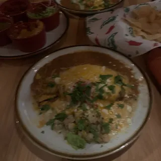 Roasted Mushroom Chile Relleno