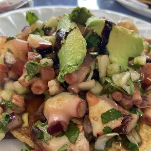 Tostada De Ceviche