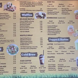 Menu April 2022