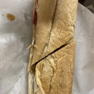 Cuban sandwich, no mustard no tomato