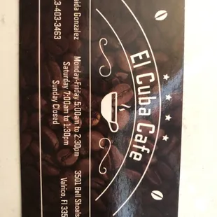 Naida&apos;s Business card