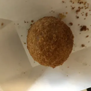 What&apos;s left of the delicious Papas Rellenas