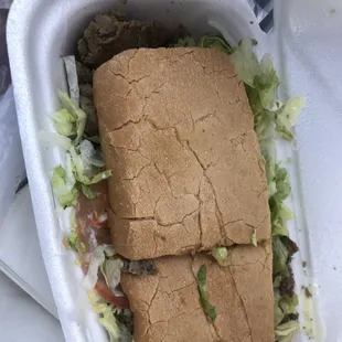 Bistec sándwich