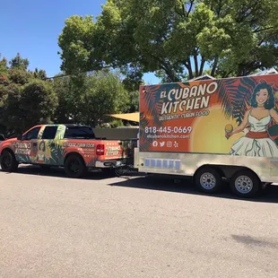 El Cubano Kitchen Trailer