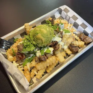 Carne asada fries