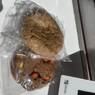 Snickerdoodle and Halloween cookies