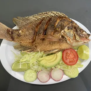 Mojarra frita