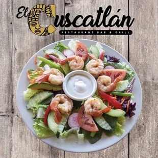Shrimp Salad 
Ensalada de camaron
