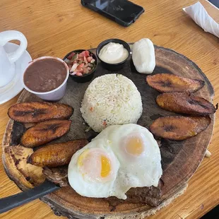 Salvadorian Breakfast Plate