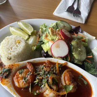 Camarones a la Diabla