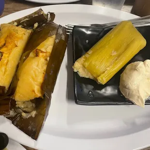 Tamal De Elote, Tamal Pollo