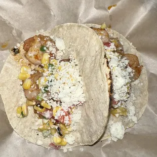 Shrimp tacos