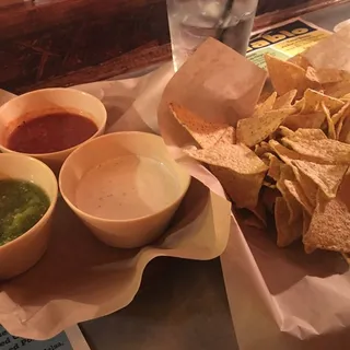 Salsa Trio with Chips