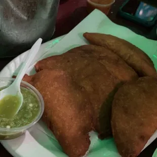 Empanadas de camaron