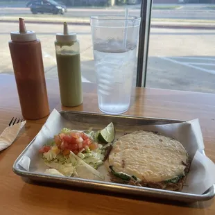 10/18/23 mulita with shredded beef