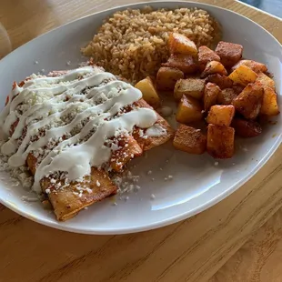 rojas enchiladas