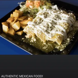 Green Enchiladas