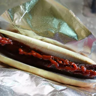 @endoedibles on Instagram 11/24/17 12” Jumbo Polish with Ketchup