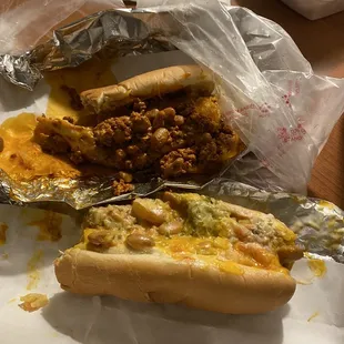 a plate of food